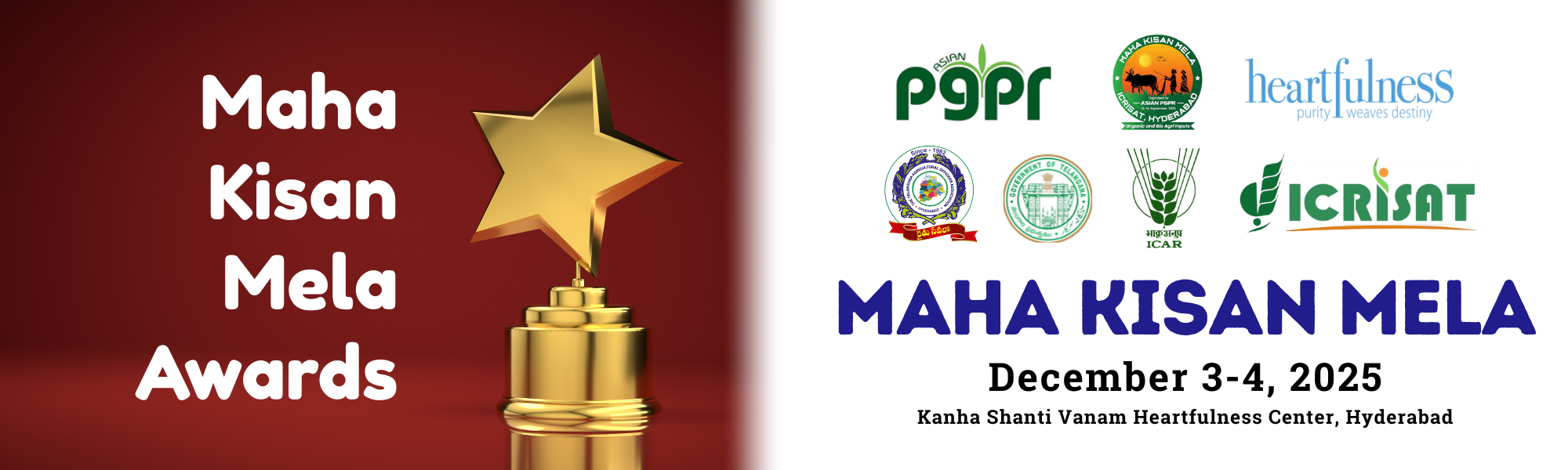 Maha Kisan Mela Award Application Banner